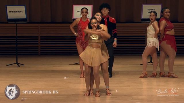 Merengue - Springbrook HS - Junior Division - 2023  #sexy #upskirt #латино #танец