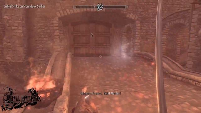 Skyrim Mod Preview - Final Fantasy X Zanmato Weapon.