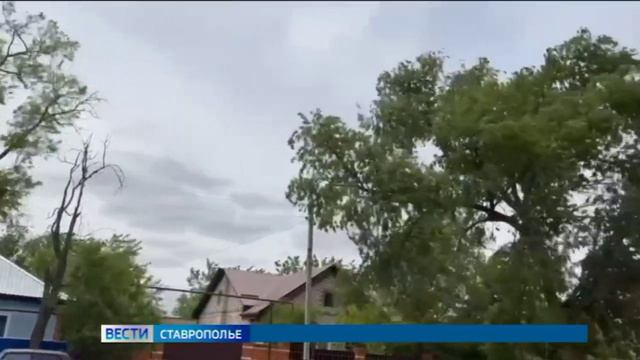 Ветер бушевал на Ставрополье в выходные: что успел натворить