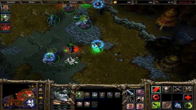 Warcraft 3: Вызов могучего генерала легиона Маннорох