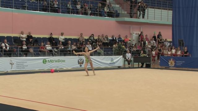 Травкина Ульяна, булавы, 06.10.18г. г.Рязань, Всероссийские соревнования "Юные гимнастки"