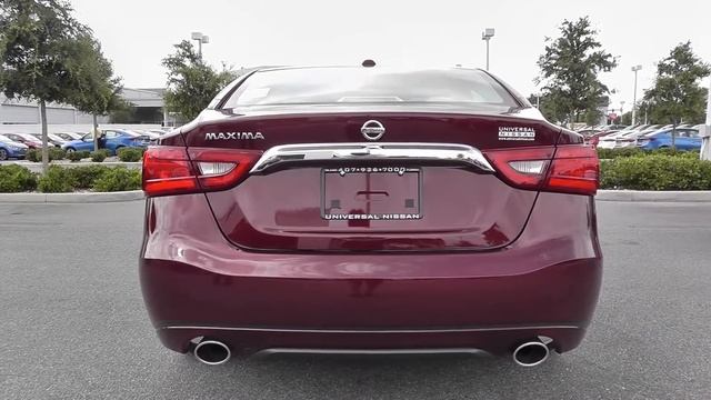 2017 Nissan Maxima S Inside Out