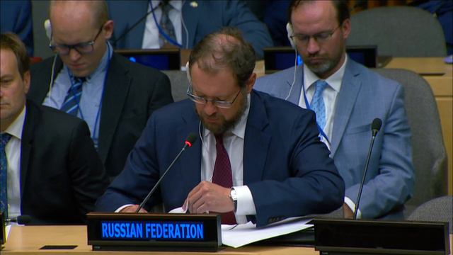 Statement by DPR Dmitry Chumakov at an Arria meeting of UNSC members on July 18, 2024