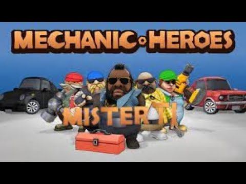Mechanic Heroes Первый взгляд Прохождение Обзор Геймплей