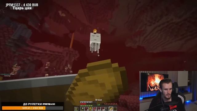 ЗАКВИЕЛЬ ОФИГЕЛ ОТ 300IQ ДРИМА // Minecraft Speedrunner VS 5 Hunters REMATCH