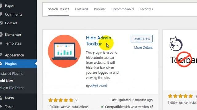 How To Hide Admin Toolbar In WordPress Using A Plugin
