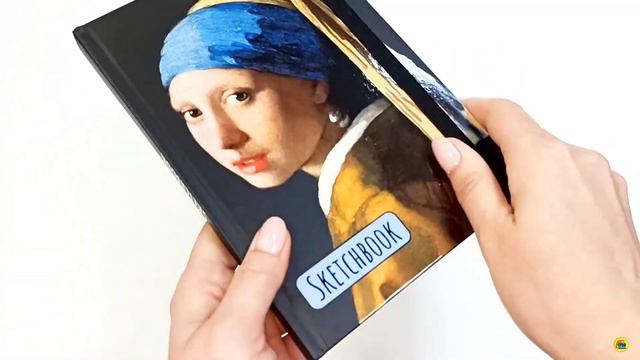СКЕТЧБУК. Ян. Вермеер. ДЕВУШКА С ЖЕМЧУЖНОЙ СЕРЁЖКОЙ