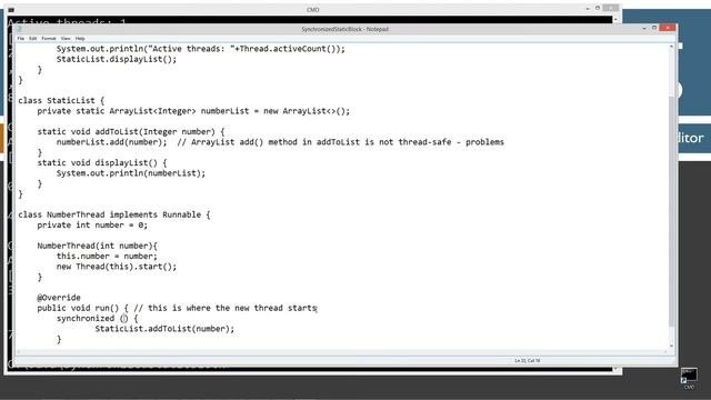 Learn Java Programming - Synchronized Static Block Tutorial
