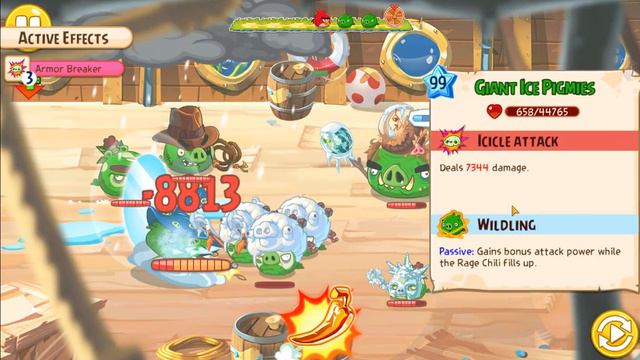 Angry Birds Epic - Wrath of Making Summer in Autumn and Rage Swash of the Living Chef Pirate
