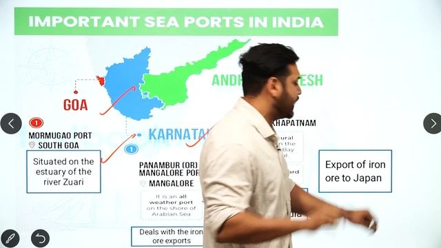 Major Ports In India | Important Seaports In India | By Dewashish Sir