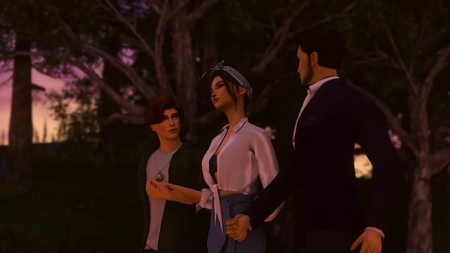 Animation Pack 69 - the three of them run  Анимации Симс 4 - бегут втроем Download