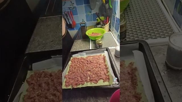 ПП мясной рулет с лаваша