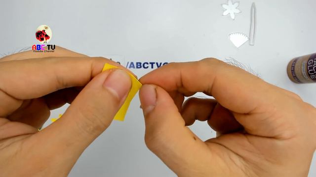 ABC TV | How To Make Mini Narcissus Paper Flower | Flower Die Cuts - Craft Tutorial