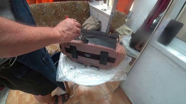Мой способ покраски Сумки для Камеры, в домашних условиях.         my way to paint a bag