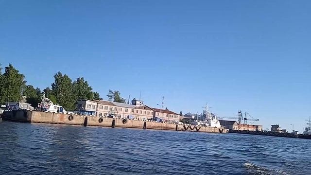 Город Высоцк/ Крепость Тронгзунд/ Остров Высоцкий/ Вид с залива