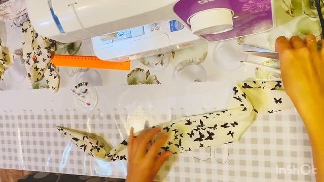 DIY Резинка платок Резинка бант Резинка своими руками Казакша мк
