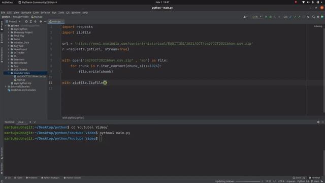 Download Bhavcopy using Python  python