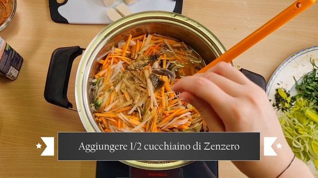 ZUPPA DI MISO Ricetta Vegetariana - una zuppa per una vita lunga