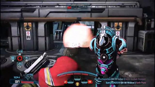 Mass Effect 3 Multiplayer - Geth on Firebase Hydra (Silver)