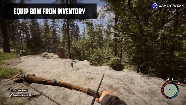 How to Craft Arrows & Switch them in Sons of the Forest