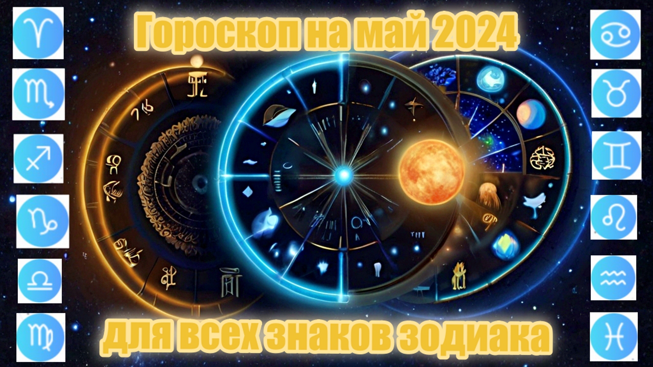 Гороскоп на май 2024 год