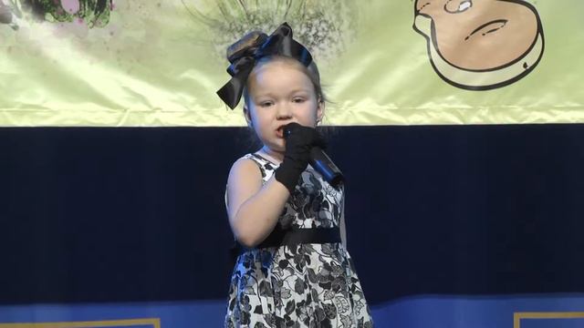 Полина Колосова 7 лет «Черный кот» (муз. Ю.Саульский, сл. М. Танич)