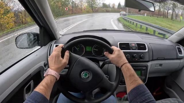 2006 Skoda Roomster [1.4 TDI 80HP] |0-100| POV Test Drive #1893 Joe Black