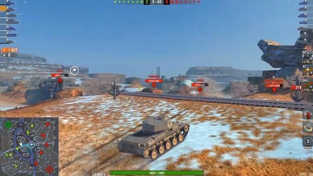 ФУГАСНЫЙ ДЬЯВОЛ! | Обзор на Vickers Light | Wot Blitz