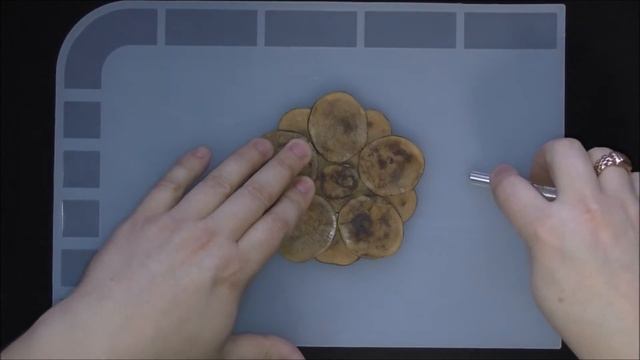 Большой коврик для пайки с ячейками