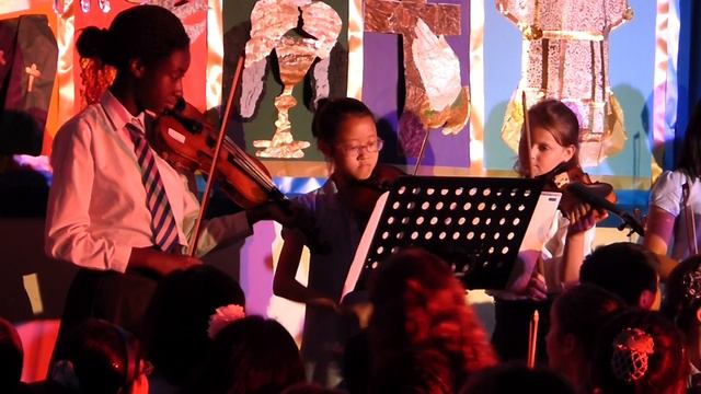 St Edwards RC school concert - year 6 Vivaldi violin concerto