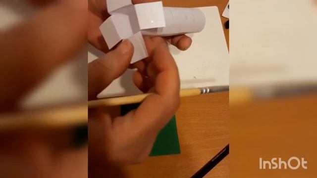 НОД  Конструированию из бумаги «Дерево»