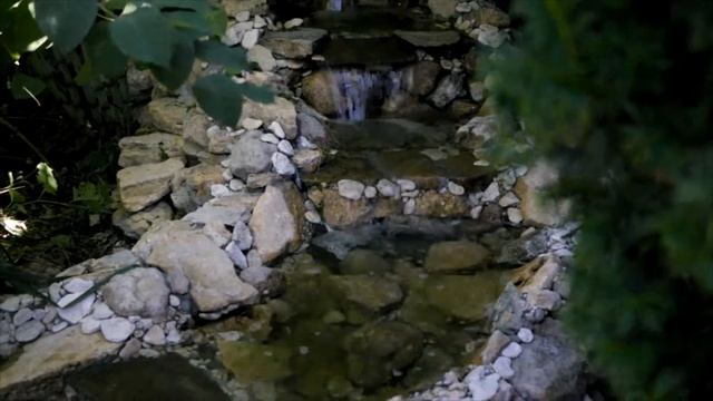 Реконструкция пруда. Reconstruction of the pond. small pond
