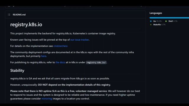 ECR registry.k8s.io Upstream Repo
