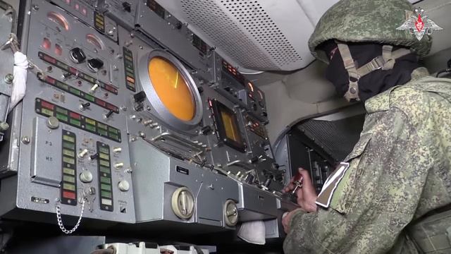 Боевая работа расчета ЗРК «Бук-М1» ВС России на Южно-Донецком направлении