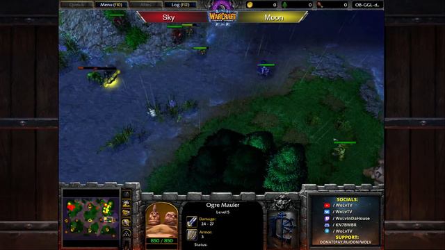 TOP 44 : Sky (Hum) vs Moon (Ne) [Warcraft 3]