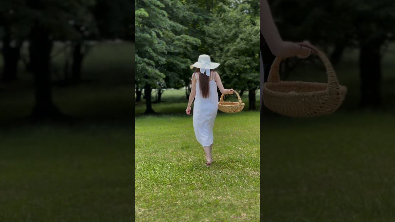 Сказочно красивый сарафан изо льна #образжизни #природа_россии #экологичность