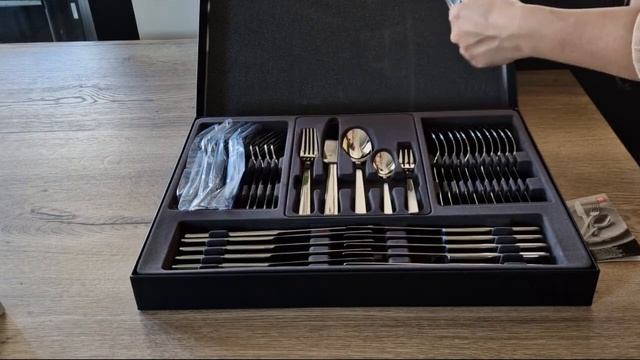 Unboxing Zwilling CUTLERY SET king 60 pieces stainless steel!