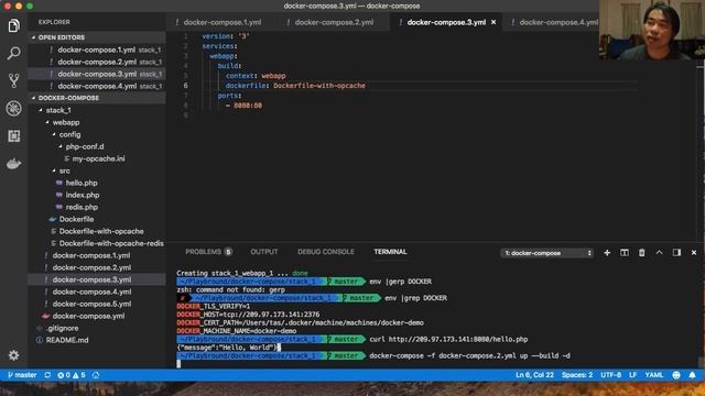 docker-compose: ตอนที่ 2