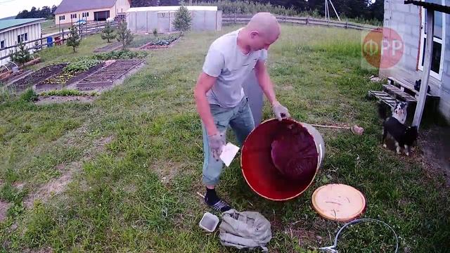 про село - как сделать летний водопровод + фаер шоу =) // Жизнь в деревне