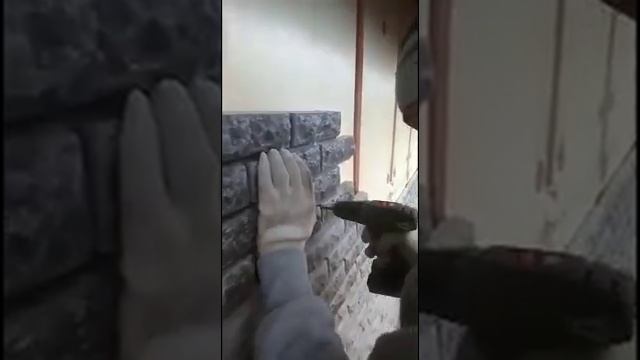 Монтаж фиброцементных фасадных панелей. Роял Брик