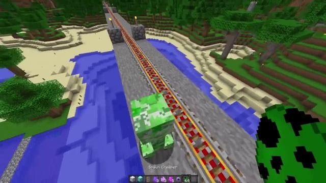 Minecraft  EXPLODY BOMBS  THINGS!  One Command Block!