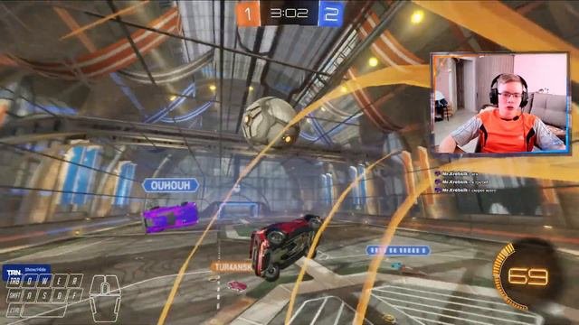 2v2 с Tur4anskiy в RL  Rocket league
