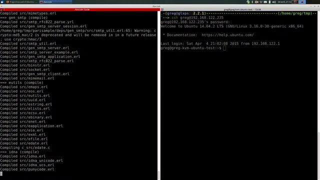 Create debian package with xrel