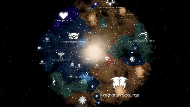 Prethoryn Eating the Galaxy | Stellaris Timelapse (1.9)
