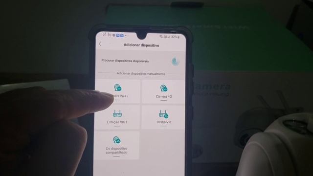 Como Configurar Camera Wifi Smart camera Qr Code , Quando Qr Code não Lê.