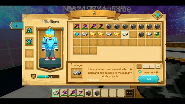 Blockman GO - Sky Block Ep.2 - I Give Gold to The SUBS in the Minecraft Mode