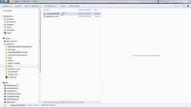 practica curso tortoise svn