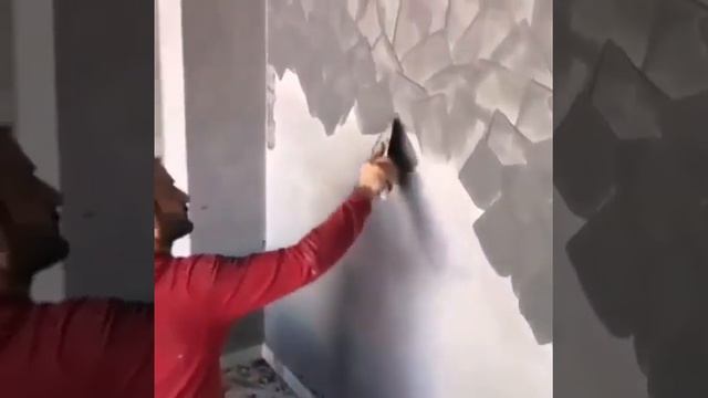 Декоративная штукатурка своими руками, Внутрянка.