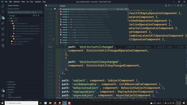 99. RxJS ConcatAll Operator. Learn RxJS Join Catgeory ConcatAll Operator - RxJS.