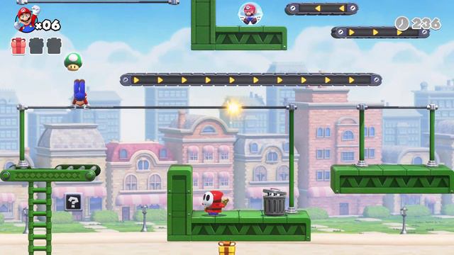 Mario vs. Donkey Kong 2024 Remake - Mario Toy Company 🦍 World 1 | Yuzu Switch Emulator
